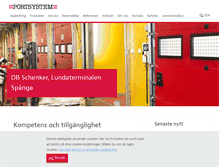 Tablet Screenshot of portsystem.com